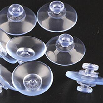 50-20Mm Clear Sucker Zuignappen Paddestoel Hoofd Sterk Vacuüm Suckers Haken Hanger Voor Raamdecoratie Bruiloft Auto glas