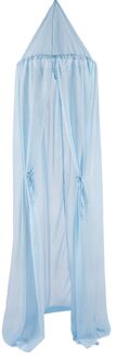 50*240Cm Chiffon Baby Klamboe Kids Prinses Bed Luifel Bedcover Anti-Mosquito Insect Gordijn Beddengoed Koepel plafond Tent licht blauw