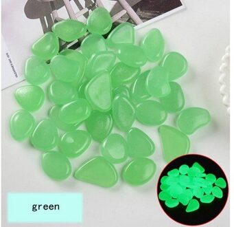 50/25Pcs Tuin Steentjes Glow Stones Rocks Glow In The Dark Home Decoratieve Voor Pebbles Outdoor Aquarium decor Lichtgevende Stenen 02