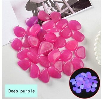 50/25Pcs Tuin Steentjes Glow Stones Rocks Glow In The Dark Home Decoratieve Voor Pebbles Outdoor Aquarium decor Lichtgevende Stenen 04
