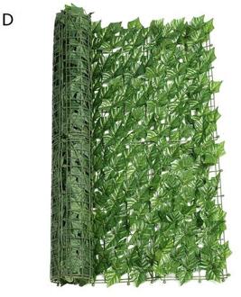 50*300Cm Versleutelde Kunstmatige Hedge Simulatie Groene Planten Privacy Hek Voor Outdoor Tuin Binnenplaats Tuin Decoratie