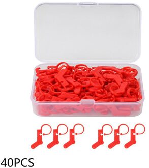 50/40Pcs Plastic Breien Stitch Markers Hartvormige Diy Naald Craft Stitch Houders 02