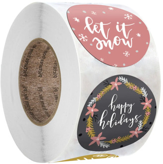 50-500pcs Christmas Stickers Cartoons Gift Card party Package 8 styles Label Sealing Decor Party Supplies For Reward Kid