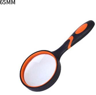 50/65/75/100Mm Vergrootglas Draagbare Handheld Vergrootglas Voor Sieraden Krant Boek Lezen Eye Glas 65mm