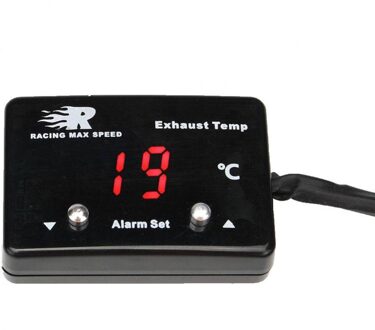 50% Digitale Auto Exhaust Gas Temp Gauge Led Display Egt Temperatuur Meter Sensor rood licht