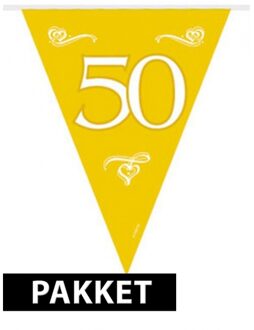 50 jaar getrouwd feestartikelen pakket - Feestpakketten