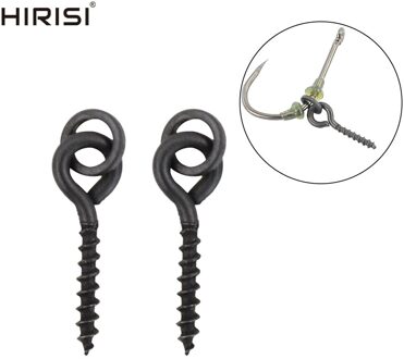 50 Karper Vissen Boilie Schroef Met Effen Ring Aas Tool Chod Rigs Karpervissen Haar Tackle Accessoire AS001