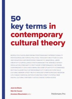 50 key terms in contemporary cultural theory - Boek Joost de Bloois (9463370811)