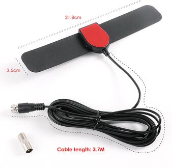 50 Mijl Indoor Digitale Tv Antenne 25dB High Gain 1080P Hdtv Signaal Ontvanger Polarisatie Lineariteit Lna Gain 25dB