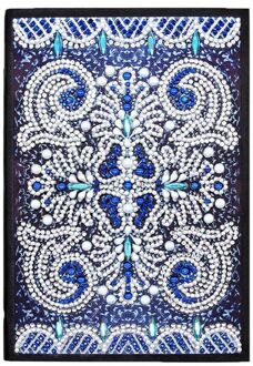 50 Pagina 'S Diamant Schilderij Notebook Diy Mandala Speciale Vormige Borduurwerk Kruis NB05