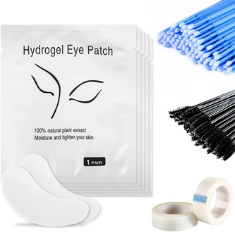 50 Pairs/Lot Patches for Eyelash Extension Lint free Stickers for False Eyelashes Under Eye Pads Paper Patches