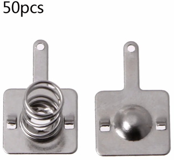 50 Pairs Metal Battery Spring Plate Set for AA AAA Positive Negative Contact New