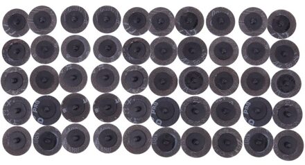 50 Pcs 2 Inch/50 Mm 80 Grit Roll Lock Schuren Roloc Disc Schurende Pads