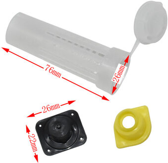 50 Pcs Bee Gereedschappen Bijenteelt Koningin Kooien Beschermhoes Voorkomen Bee Bijten Kooi Wangtaipu Cover 78 Mm Bijenteelt Gereedschappen