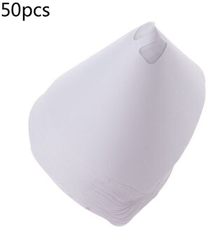 50 Pcs Mesh Conische Nylon Micron Papier Verf Zeef Filter Zuiverende Uitpersen Cup Trechter Wegwerp