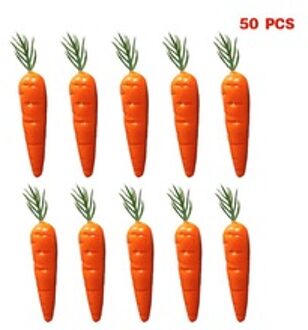 50 Pcs Realistische Levensechte Kunstmatige Wortel Simulatie Nep Fruit Groente Voedsel Display Home Party Keuken Decoratie