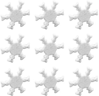 50 Pcs Sneeuwvlok Brads Scrapbooking Versiering Fastener Brads Metalen Ambachten Chrismas Decoratie (Zoals Afgebeeld)