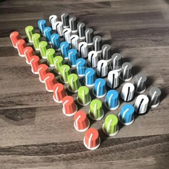 50 Pcs Vervang Eq Draaiknop Voor Pioneer Dj Mixer Djm Djm-2000 900 850 750 700 800 DAA1176 DAA1305 Kleurrijke U Kunt Kiezen