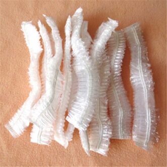 50 Pcs Waterdichte Douche Cap Effen Kleur Wegwerp Elastische Badmuts Vrouwelijke Elastische Badmuts Badkamer Benodigdheden Douche Cap 20 stk