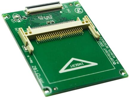 50 Pin Compact Flash Cf Naar 1.8Inch Zif/Ce Harde Schijf Converter Adapter Card Hdd Connector Voor Laptop desktop Pc