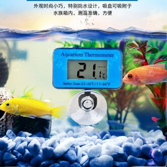 50 ~ + 70 Waterdichte Lcd Digital Fish Tank Aquarium Thermometer Dompelpompen Water Temperatuur Meter Temperatuurregeling