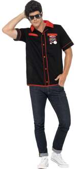 50's Rockability Bowling shirt - Maatkeuze: Maat L