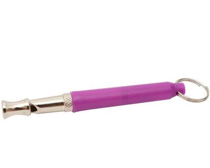 50% Sales! Honden Fluitje Anti Bark Ultrasoon Geluid Training Fluit Discipline Levert Paars