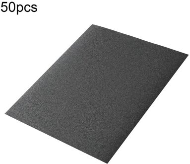 50 Sheets Black Waterproof Schuurpapier Siliconen Carbide Electro Gecoate Schurende Papier Nat & Droog Bruikbaar CC45P