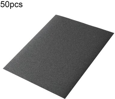 50 Sheets Black Waterproof Schuurpapier Siliconen Carbide Electro Gecoate Schurende Papier Nat & Droog Bruikbaar CC45P