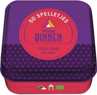 50 Spelletjes Voor Binnen - ImageBooks Factory