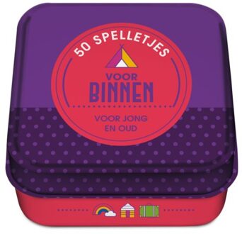 50 Spelletjes Voor Binnen - ImageBooks Factory