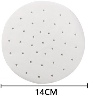 50 Stk/zak Lucht Friteuse Stoomboot Liners Premium Geperforeerde Houtpulp Papers Non-stick Stomen Mand Mat Bakken Koken Keuken tool 5 duim