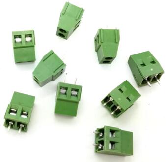 50 stks 2 Pin Schroef Blokaansluiting 5mm Pitch G