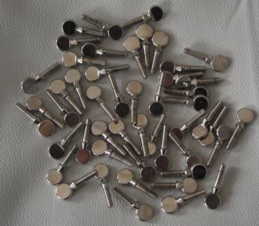 50 stks Bb Klarinet en alto sax onderdelen Ligatuur schroeven