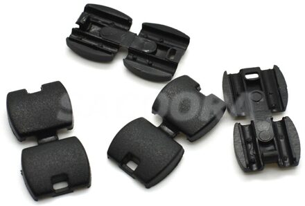 50 stks/pak Cord Ends Zipper Pull Cord Lock Stopper Voor Kleding/Rugzak/Paracords