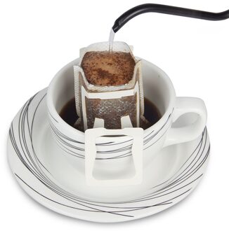 50 Stks/pak Drip Koffiekopje Filter Zakken Opknoping Cup Koffie Filters Koffie en Thee Gereedschap