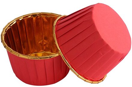 50 Stks/pak Muffin Cupcake Liner Cake Wrappers Bakken Cup Lade Cake Paper Cups Gebak Gereedschappen Feestartikelen