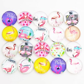 50 Stks/partij 12 Mm Foto Glas Cabochons Gemengde Kleur Cabochons Voor Armband Oorbellen Ketting Bases Settings-E5-05