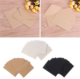 50 Stks/partij Ambachtelijke Papier Enveloppen Vintage Europese Stijl Envelop Voor Kaart Scrapbooking