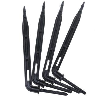 50 Stks/partij Bocht Pijl Druppelaar Micro Drip Irrigatie Kit Druppels Emitters Tuin Watering Saving Micro Dripper