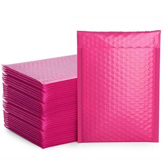 50 Stks/partij Foam Envelop Tassen Zelf Seal Mailers Gevoerde Enveloppen Met Bubble Mailing Tas Pakketten Tas