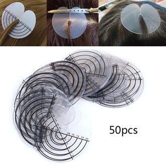 50 Stks/partij Goede Easy Tools Heat Protector Shields Voor Hair Extension Handige Styling Tools Tape calibration