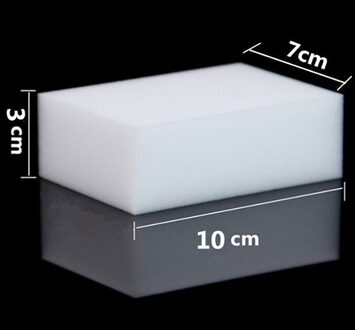 50 Stks/partij Melamine Spons Wit Magic Sponge Eraser Cleaner 10X7X3Cm Spons Voor Keuken Badkamer office Cleaning Tools