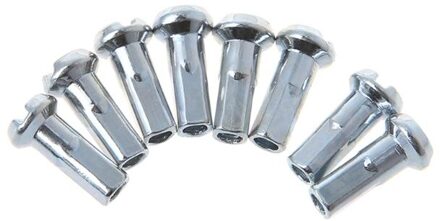 50 stks/set Fiets Sprak Cap 14g 12mm Staal MTB Fietsonderdelen Fixed Gear Vouwfiets Beschermende Accessoires