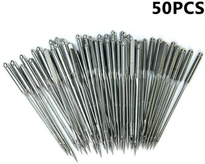 50 Stks/set Huishoudelijke Platte Naaimachine Naalden Craft Diverse Kit Universele Montage Keuken Naaien Accessoires Breinaalden