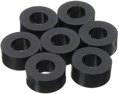 50 Stks/set M3NW2 Zwart Nylon Platte Ronde Spacer Washer Od 8Mm Voor M3 Schroeven Fastener Hardware