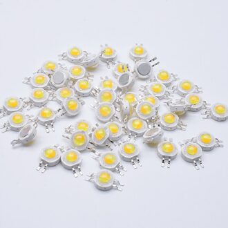 50 Stks/zak Czinelight Wit En Warm Wit Bicolor 3W High Power Led Emitting Diode