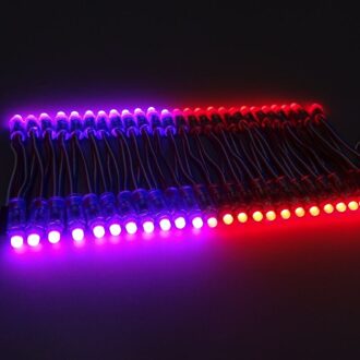 50 Stuks 12Mm WS2811 Polychrome Led Module De Lumière De Pixel Dc 5V IP68 Imperméable Rvb Couleur 2811 1903 Ic Numérique Led Lumièr