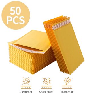 50 Stuks 13X21Cm Internet Tassen Poly Bubble Mailers Gevoerde Enveloppen Gevoerd Poly Mailer Zelf Zelf Afdichting mailing Zak