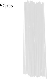 50 Stuks 21.5Cm X 3Mm Fiber Stokken Diffuser Aromatherapie Vluchtige Staaf Voor Thuis Geur Diffuser Thuis Decoratie wit